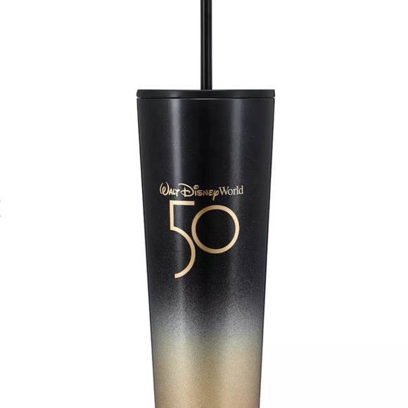 Limited Walt Disney World 50th Anniversary Starbucks Stainless Steel Tumbler - Picture 1 of 2
